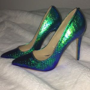 💙Duo Chrome heels💚